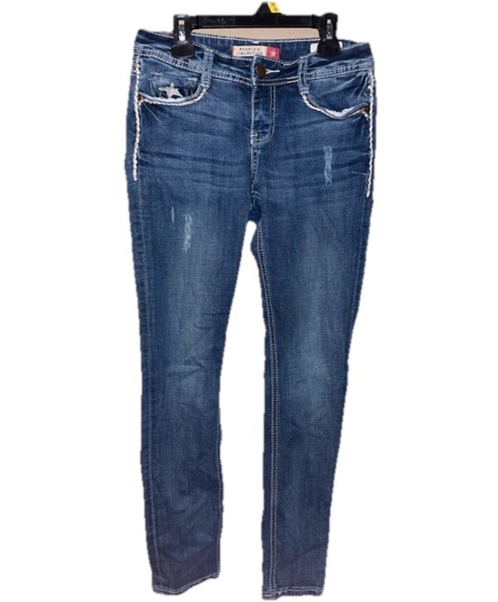 Womens People’s Liberation Jeans sz 26 (Sz2) Skinny Sz 2